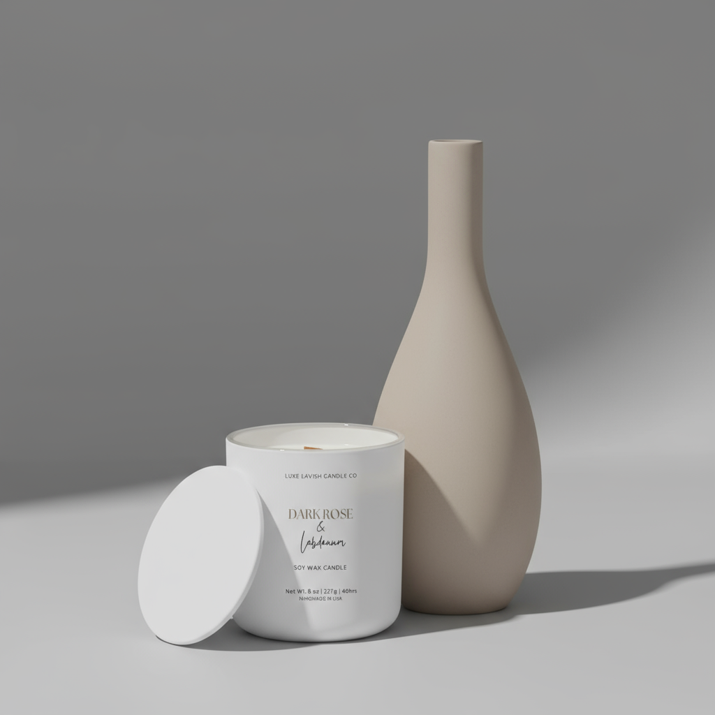 Dark Rose & Labdanum 8 oz